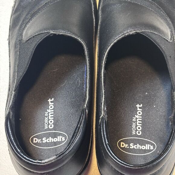 Dr. Scholl's Work in Comfort Shoes Womens Size 6.5  Black  Spring Step/Skid Resi - Picture 3 of 8